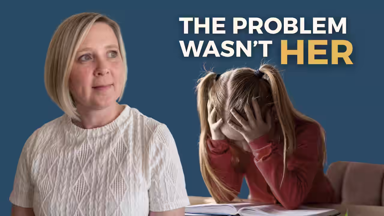 The problem wasn't her.